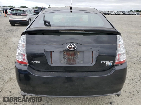 2009 Toyota Prius with VIN JTDKB20U997862638, listed as a Copart auction lot 53395135 with 206,343 mi miles and Salvage Title. Bid and sale history available at DreamBid. Image 6.