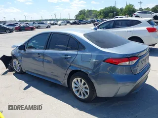 2022 Toyota Corolla LE with VIN 5YFVPMAE2NP369801, listed as a IAAI auction lot 41902625 with 24,182 mi miles and . Bid and sale history available at DreamBid. Image 14.