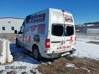 2017 Nissan NV Cargo SV with VIN 1N6AF0LY6HN805503, listed as a IAAI auction lot 41309057 with Not Provided miles and . Bid and sale history available at DreamBid. Image 3.