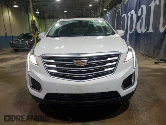 2017 Cadillac XT5 Luxury FWD with VIN 1GYKNBRS5HZ114913, listed as a Copart auction lot 43122805 with 138,977 mi miles and Clean Title. Bid and sale history available at carsss.com. Image 5.