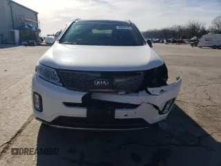 2014 Kia Sorento SX with VIN 5XYKWDA75EG487675, listed as a Copart auction lot 49049185 with 184,150 mi miles and Salvage Title. Bid and sale history available at carsss.com. Image 5.