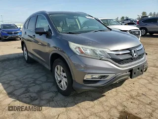 2015 Honda CR-V EX-L with VIN 2HKRM4H7XFH697788, listed as a Copart auction lot 46045635 with 106,072 mi miles and Salvage Title. Bid and sale history available at DreamBid. Image 11.
