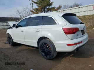 2015 Audi Q7 Vorsprung Edition with VIN WA1WGCFE2FD022264, listed as a Copart auction lot 52585555 with 151,348 mi miles and Clean title. Bid and sale history available at DreamBid. Image 2.