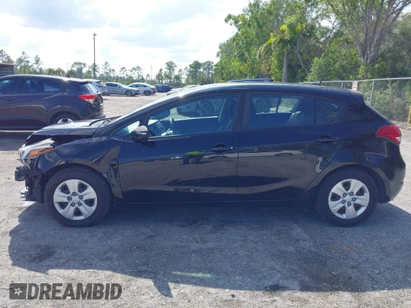 2017 Kia Forte5 LX with VIN KNAFK5A86H5699782, listed as a IAAI auction lot 41996763 with 80,974 mi miles. Bid and sale history available at carsss.com. Image 15.