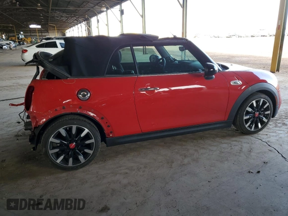 2019 MINI Convertible Cooper S z VIN WMWWG9C57K3E40543, wystawiony jako Copart lot #47549745 z przebiegiem 29 167 mil mil oraz Szkoda całkowita • Salvage title. Historia ofert i sprzedaży dostępna na DreamBid. Obrazek 3.