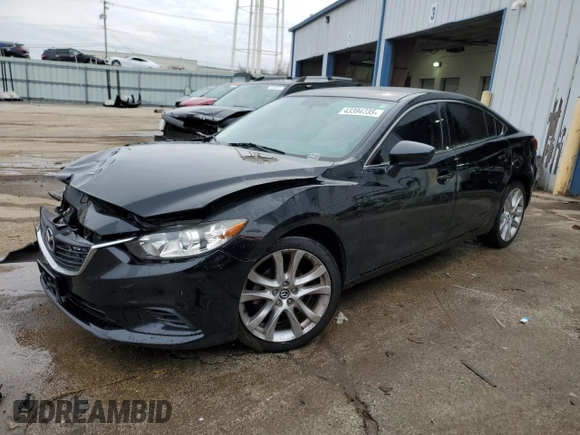 2015 Mazda 6 i Touring with VIN JM1GJ1V58F1185729, listed as a Copart auction lot 43394735 with 101,167 mi miles and Salvage Title. Bid and sale history available at DreamBid. Image 1.