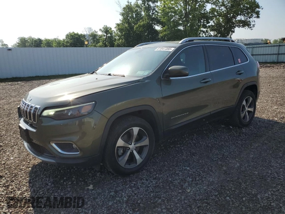 2020 Jeep Cherokee Limited with VIN 1C4PJMDX1LD589101, listed as a Copart auction lot 61847385 with 48,126 mi miles and Salvage title. Bid and sale history available at DreamBid. Image 1.