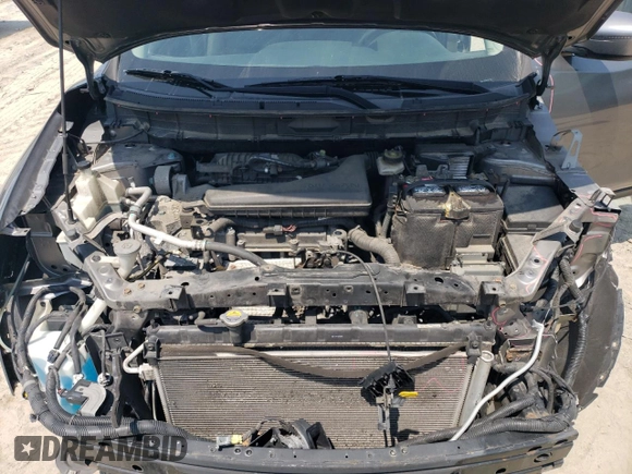 2017 Nissan Rogue S with VIN KNMAT2MV9HP592739, listed as a Copart auction lot 59557825 with 216,268 mi miles and Salvage title. Bid and sale history available at DreamBid. Image 12.