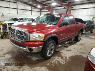 2006 Dodge 1500 SLT with VIN 1D7HU18226J115176, listed as a Copart auction lot 87360124 with 216,687 mi miles and Clean Title. Bid and sale history available at carsss.com. Image 1.
