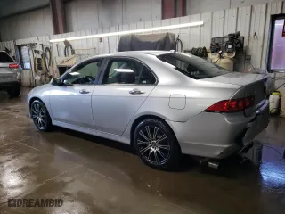 2006 Acura TSX Navi with VIN JH4CL96916C004076, listed as a Copart auction lot 47979105 with 163,140 mi miles and Salvage Title. Bid and sale history available at carsss.com. Image 2.