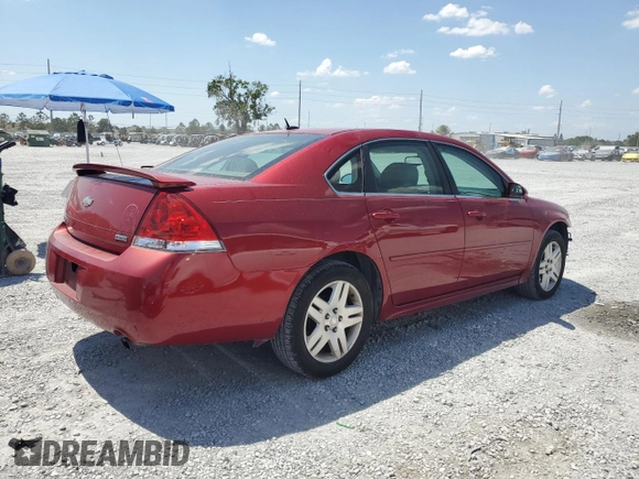 2012 Chevrolet Impala LT Retail with VIN 2G1WB5E38C1320432, listed as a Copart auction lot 54502495 with 113,217 mi miles and Salvage Title. Bid and sale history available at DreamBid. Image 3.