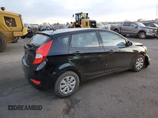 2017 Hyundai Accent SE with VIN KMHCT5AE6HU319236, listed as a Copart auction lot 50324515 with 133,426 mi miles and Salvage Title. Bid and sale history available at DreamBid. Image 3.