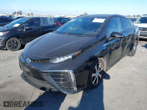 2017 Toyota Mirai with VIN JTDBVRBD4HA002337, listed as a IAAI auction lot 41647513 with 46,609 mi miles and . Bid and sale history available at DreamBid. Image 2.