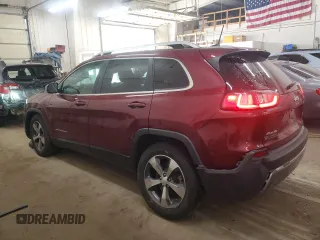 2019 Jeep Cherokee Limited z VIN 1C4PJMDX1KD353269, wystawiony jako Copart lot #57764345 z przebiegiem 37 976 mil mil oraz Szkoda całkowita • Salvage title. Historia ofert i sprzedaży dostępna na DreamBid. Obrazek 2.