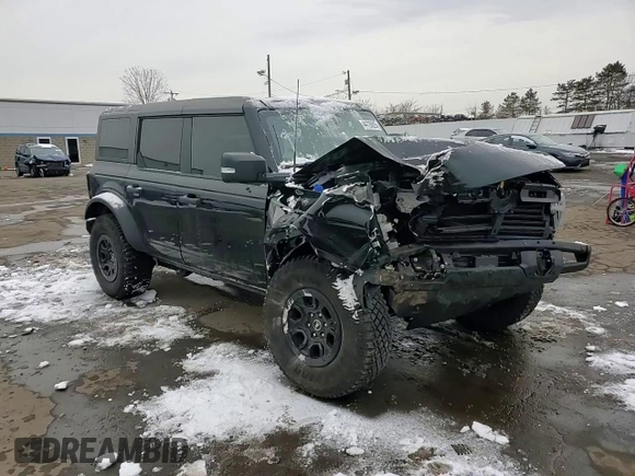 2024 Ford Bronco Wildtrak с VIN 1FMEE2BP2RLA72211, выставлен на аукционе Copart как лот 44726825 с пробегом 9 469 миль миль и Списание • Salvage title. История ставок и продаж доступна на DreamBid. Изображение 12.