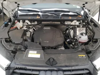 2020 Audi Q5 Premium with VIN WA1ANAFY5L2091293, listed as a Copart auction lot 44263385 with 45,383 mi miles and Salvage Title. Bid and sale history available at carsss.com. Image 12.