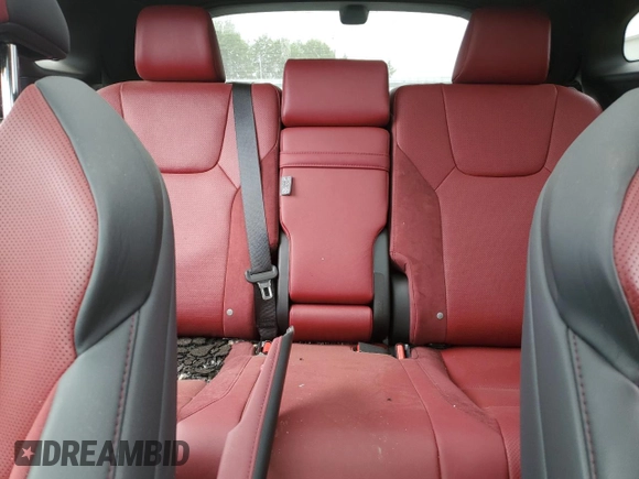 2023 Lexus RX 500h F Sport Performance z VIN 2T2BCMEA7PC008410, wystawiony jako Copart lot #62013635 z przebiegiem 7 720 mil mil oraz Czysty tytuł • Clean title. Historia ofert i sprzedaży dostępna na DreamBid. Obrazek 10.