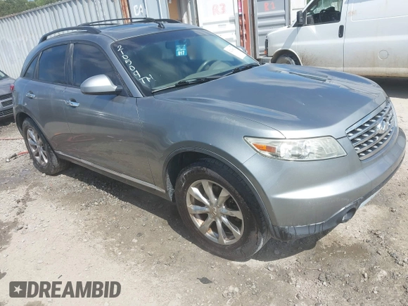 2007 Infiniti FX with VIN JNRAS08W37X210259, listed as a IAAI auction lot 42138622 with 220,253 mi miles and . Bid and sale history available at DreamBid. Image 1.