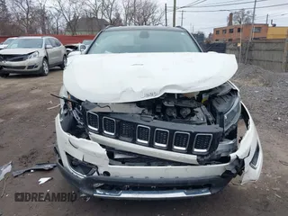 2020 Jeep Compass Limited with VIN 3C4NJDCB8LT209405, listed as a IAAI auction lot 38675190 with 53,381 mi miles and . Bid and sale history available at DreamBid. Image 12.