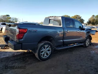 2017 Nissan Titan XD SL with VIN 1N6AA1F46HN502041, listed as a Copart auction lot 81795114 with 109,176 mi miles and Salvage Title. Bid and sale history available at carsss.com. Image 3.