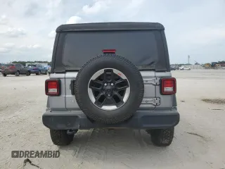 2018 Jeep Wrangler Unlimited Sport с VIN 1C4HJXDG1JW151623, выставлен на аукционе Copart как лот 53703055 с пробегом 54 186 миль миль и Списание • Salvage title. История ставок и продаж доступна на DreamBid. Изображение 6.