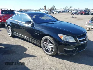2011 Mercedes-Benz CL-Class CL 63 AMG with VIN WDDEJ7EBXBA027506, listed as a IAAI auction lot 41302526 with 104,207 mi miles. Bid and sale history available at carsss.com. Image 1.