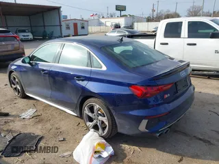 2023 Audi S3 z VIN WAUG3DGY2PA025296, wystawiony jako IAAI lot #41577516 z przebiegiem 23 233 mil mil oraz . Historia ofert i sprzedaży dostępna na DreamBid. Obrazek 3.