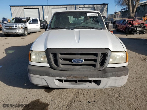 2005 Ford Ranger XL with VIN 1FTYR10D55PA51915, listed as a Copart auction lot 88603075 with 113,204 mi miles and Salvage Title. Bid and sale history available at carsss.com. Image 5.