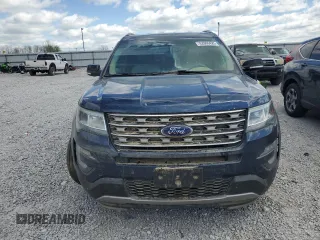 2017 Ford Explorer XLT with VIN 1FM5K8D87HGA74576, listed as a Copart auction lot 52986425 with Not Provided miles and Salvage Title. Bid and sale history available at DreamBid. Image 5.