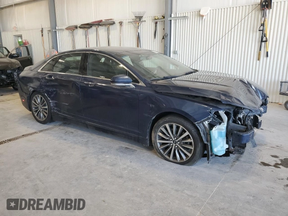 2017 Lincoln MKZ Select with VIN 3LN6L5D96HR664897, listed as a Copart auction lot 56030825 with 134,245 mi miles and Salvage title. Bid and sale history available at DreamBid. Image 4.