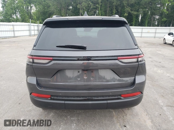 2024 Jeep Grand Cherokee Laredo X with VIN 1C4RJGAG0RC264338, listed as a Copart auction lot 56797895 with 10,755 mi miles and Salvage title. Bid and sale history available at DreamBid. Image 6.