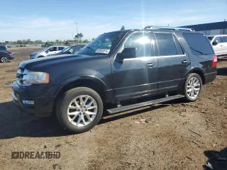 2015 Ford Expedition Limited z VIN 1FMJU2AT5FEF17704, wystawiony jako Copart lot #65944915 z przebiegiem 208 894 mil mil oraz Czysty tytuł • Clean title. Historia ofert i sprzedaży dostępna na DreamBid. Obrazek 1.