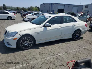 2012 Mercedes-Benz E 350 Luxury with VIN WDDHF5KB8CA612920, listed as a Copart auction lot 55339425 with 161,147 mi miles and Salvage title. Bid and sale history available at DreamBid. Image 1.