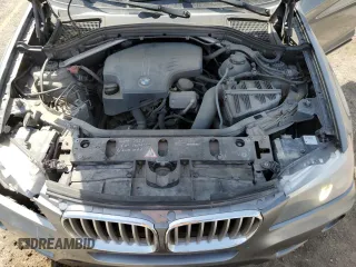 2013 BMW X3 xDrive28i with VIN 5UXWX9C57D0A20612, listed as a Copart auction lot 52385895 with 146,257 mi miles and Salvage Title. Bid and sale history available at DreamBid. Image 12.