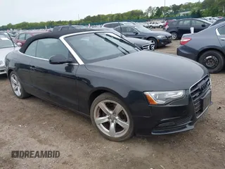 2014 Audi A5 Premium Plus with VIN WAULFAFH3EN007434, listed as a IAAI auction lot 42311381 with 141,105 mi miles and . Bid and sale history available at DreamBid. Image 1.