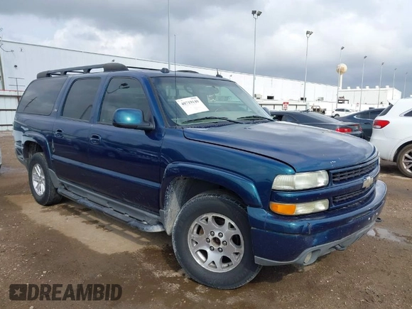 2005 Chevrolet Suburban Z71 with VIN 3GNFK16Z05G242037, listed as a IAAI auction lot 40719140 with 164,409 mi miles. Bid and sale history available at carsss.com. Image 1.