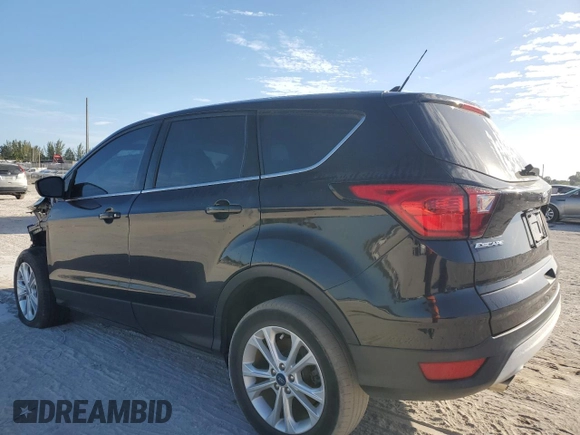 2019 Ford Escape SE with VIN 1FMCU0GD9KUA23052, listed as a Copart auction lot 46417955 with 54,576 mi miles and Salvage Title. Bid and sale history available at carsss.com. Image 2.