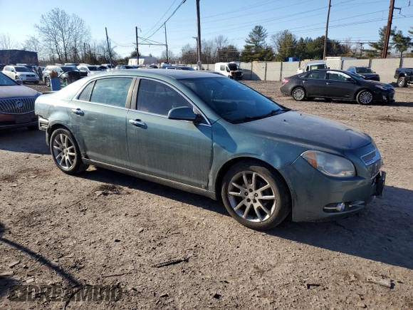 2009 Chevrolet Malibu LTZ with VIN 1G1ZK57B394129919, listed as a Copart auction lot 88331555 with 152,633 mi miles and Salvage Title. Bid and sale history available at DreamBid. Image 4.