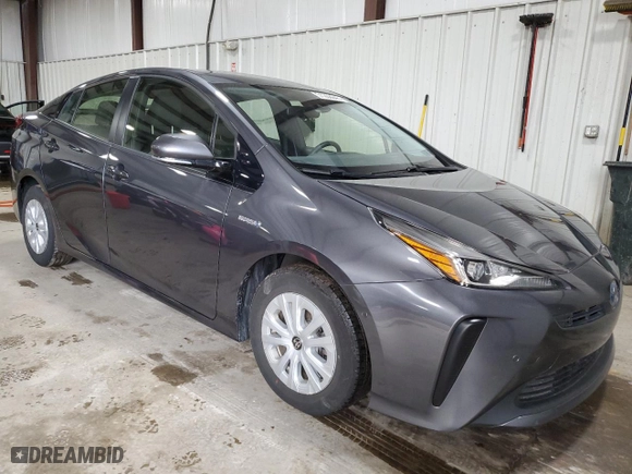 2020 Toyota Prius L Eco with VIN JTDKARFU5L3112509, listed as a Copart auction lot 51268045 with 63,696 mi miles and Salvage Title. Bid and sale history available at carsss.com. Image 4.