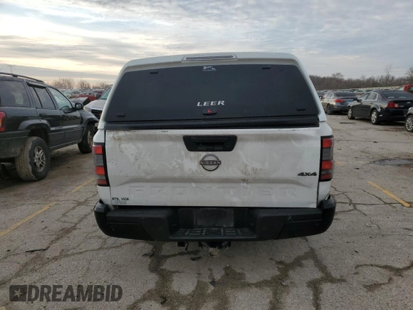 2022 Nissan Frontier SV with VIN 1N6ED1CM5NN661979, listed as a Copart auction lot 85798174 with Not provided miles and Salvage title. Bid and sale history available at DreamBid. Image 6.