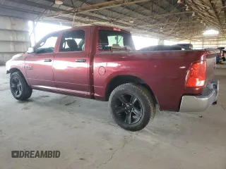 2018 Ram 1500 Tradesman with VIN 3C6RR6KT9JG118351, listed as a Copart auction lot 47204225 with 107,356 mi miles and Salvage title. Bid and sale history available at DreamBid. Image 2.