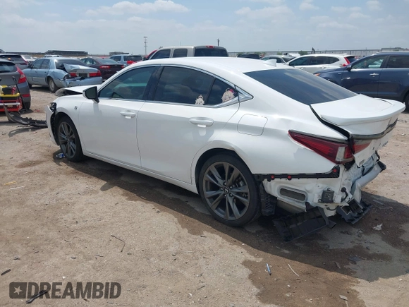 2021 Lexus ES 350 F Sport with VIN 58AGZ1B16MU098924, listed as a IAAI auction lot 42039190 with 41,786 mi miles and . Bid and sale history available at DreamBid. Image 3.