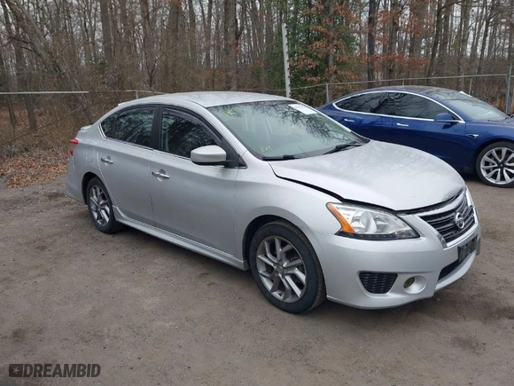 2014 Nissan Sentra S with VIN 3N1AB7AP9EL612519, listed as a IAAI auction lot 41799423 with 199,734 mi miles. Bid and sale history available at carsss.com. Image 1.