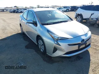 2018 Toyota Prius Two with VIN JTDKBRFU7J3073805, listed as a IAAI auction lot 41622743 with 89,027 mi miles. Bid and sale history available at carsss.com. Image 1.