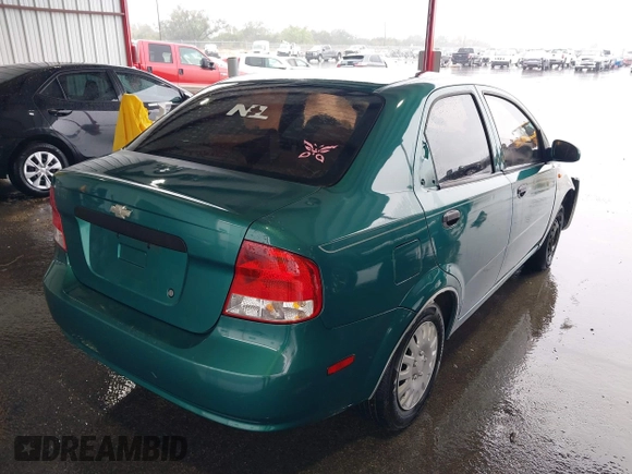 2004 Chevrolet Aveo with VIN KL1TD52664B200365, listed as a IAAI auction lot 41904540 with 104,440 mi miles and . Bid and sale history available at DreamBid. Image 4.