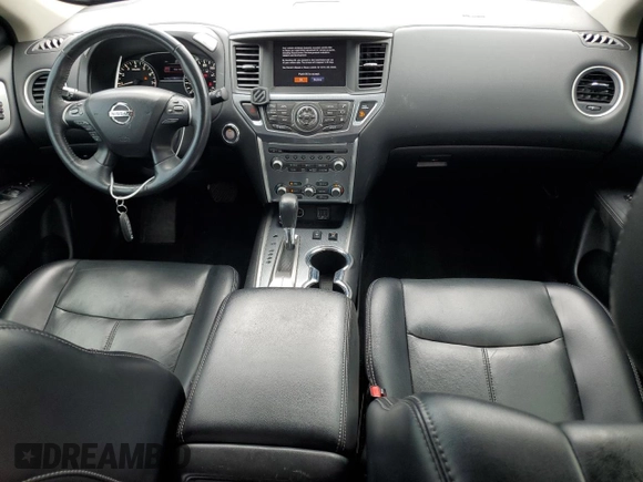 2018 Nissan Pathfinder S with VIN 5N1DR2MN7JC654997, listed as a Copart auction lot 61144015 with 141,732 mi miles and Salvage title. Bid and sale history available at DreamBid. Image 8.