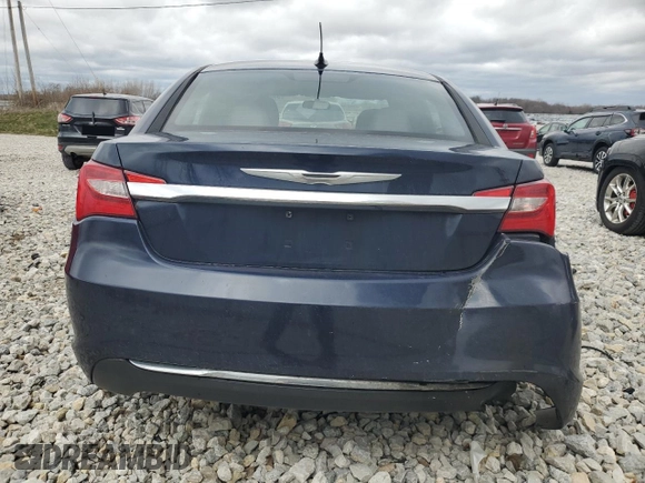 2013 Chrysler 200 LX with VIN 1C3CCBAB5DN642095, listed as a Copart auction lot 53002635 with 173,218 mi miles and Clean Title. Bid and sale history available at carsss.com. Image 6.