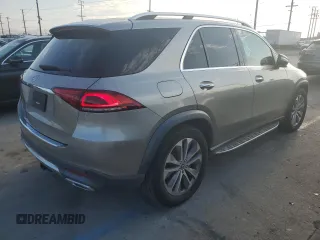 2020 Mercedes-Benz GLE 350 with VIN 4JGFB4JE1LA119191, listed as a Copart auction lot 65211915 with 87,844 mi miles and Salvage title. Bid and sale history available at DreamBid. Image 3.