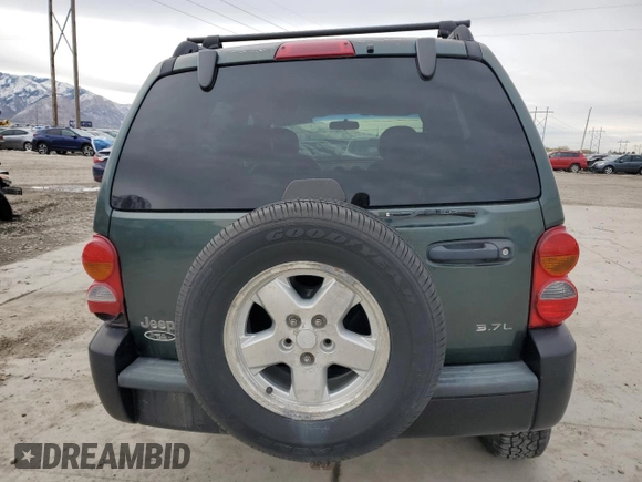 2002 Jeep Liberty Limited with VIN 1J4GL58K52W220933, listed as a Copart auction lot 49211765 with 189,095 mi miles and Salvage title. Bid and sale history available at DreamBid. Image 6.