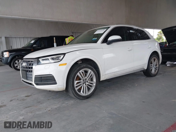 2020 Audi Q5 Premium Plus with VIN WA1BNAFYXL2059038, listed as a IAAI auction lot 42397030 with 103,983 mi miles and . Bid and sale history available at DreamBid. Image 17.